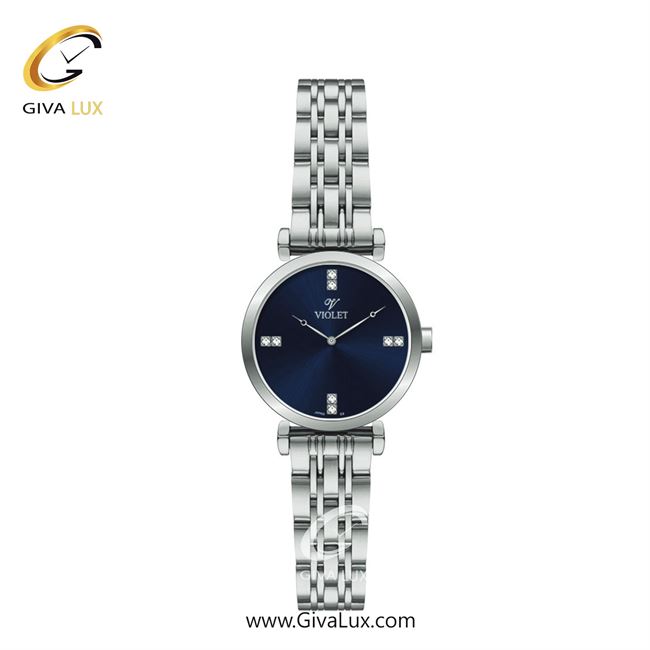 ساعت مچی اورجینال زنانه ویولت VIOLET نقره ای | نقره ای| نقره ای| کد رفرنس 0600